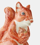 Bordallo Pinheiro Squirrel earthenware pitcher