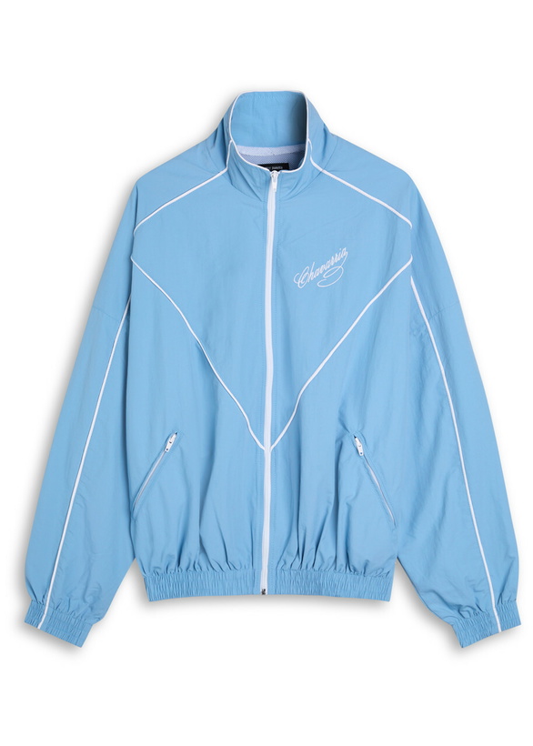 Photo: Willy Chavarria Ruff Rider Shell Track Jacket Blue