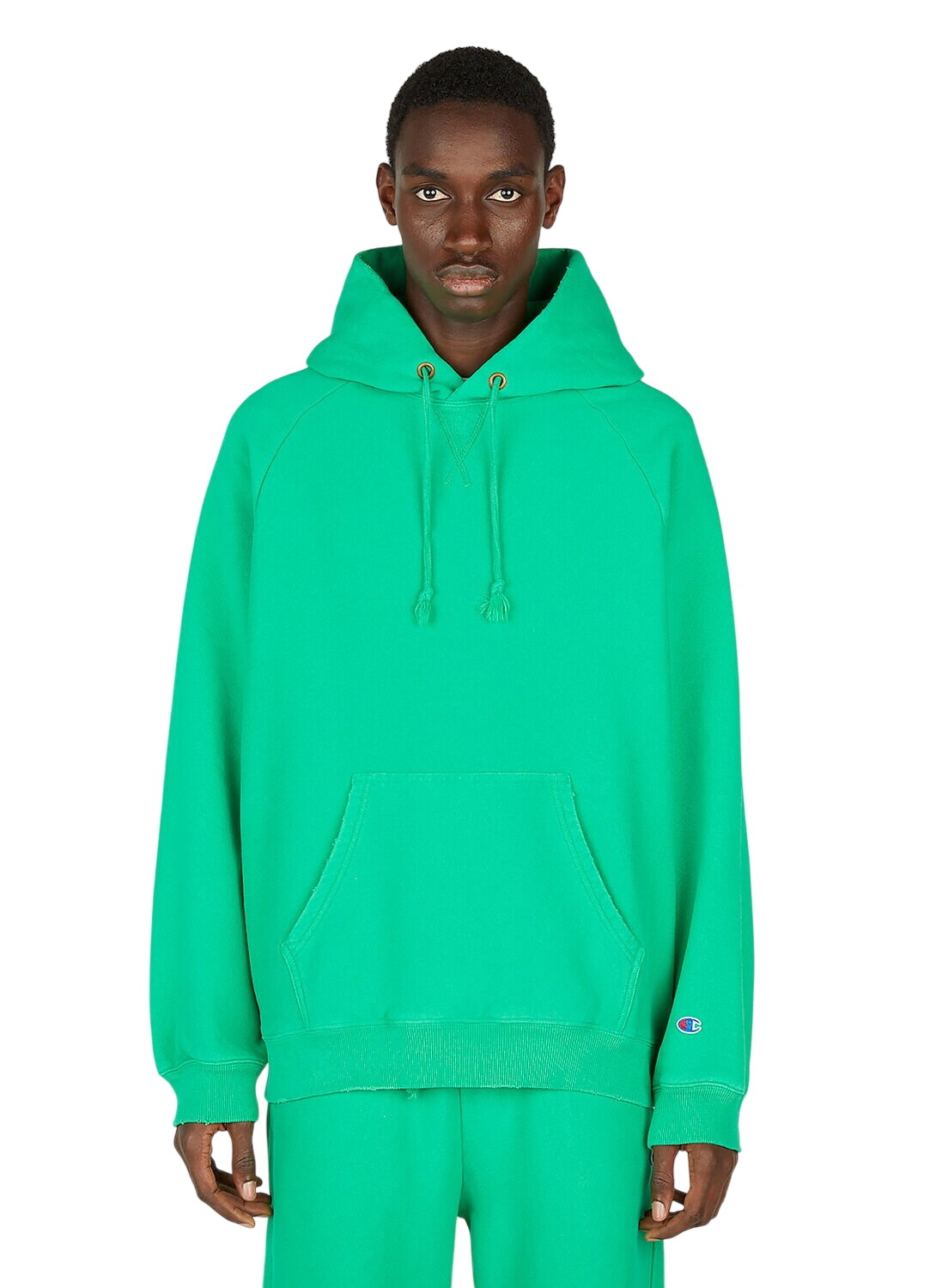 Champion Men's x WTAPS Hoodie in Orange Champion