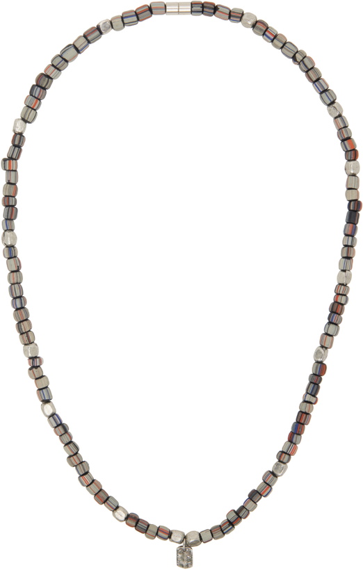 Photo: Paul Smith Multicolor Stripe Bead Necklace