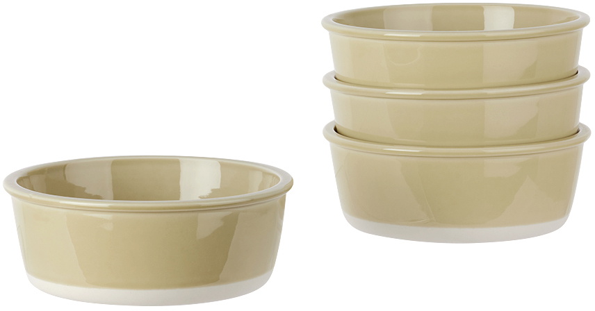 Jars Céramistes Yellow Cantine Fruit Cup Set, 4 pcs