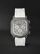Gerald Charles - Maestro 3.0 Automatic Chronograph Darkblast® Titanium Watch, Ref. GC3.0-TNSB-06CP-RSPN