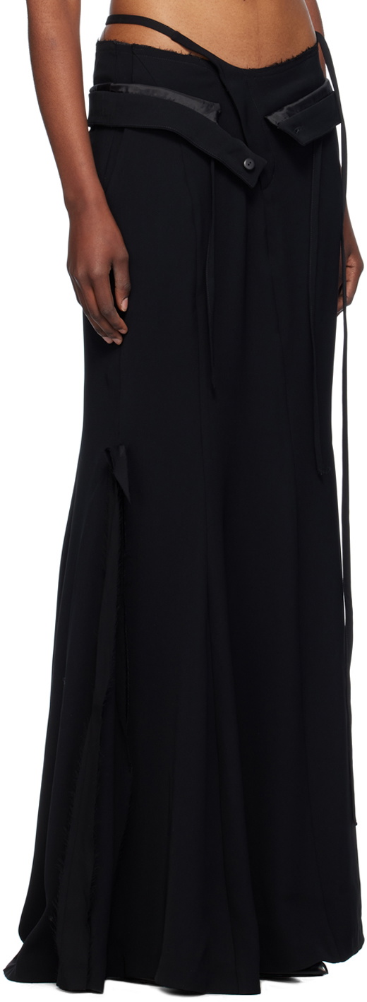 ワンピース OTTOLINGER Women Mid Skirts 10450120401BLK Black Ottolinger Black Mermaid Suit Maxi Skirt Ottolinger