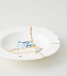 Seletti Kintsugi soup plate by Marcantonio Raimondi Malerba
