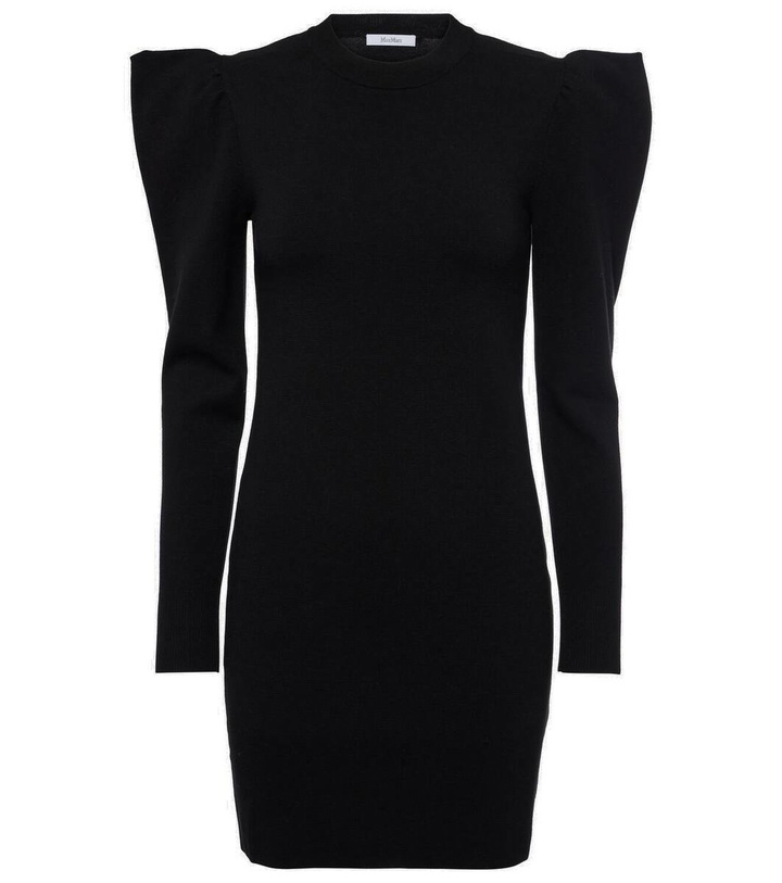 Photo: Max Mara Glasgow puff-sleeve minidress