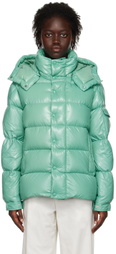 Moncler Green Moncler Maya 70 Down Jacket