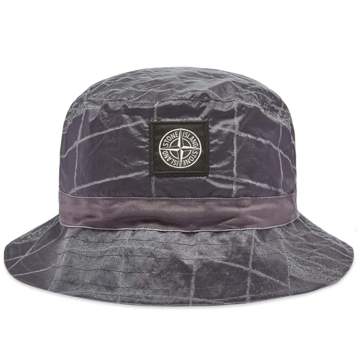 Photo: Stone Island Reflective Grid Bucket Hat