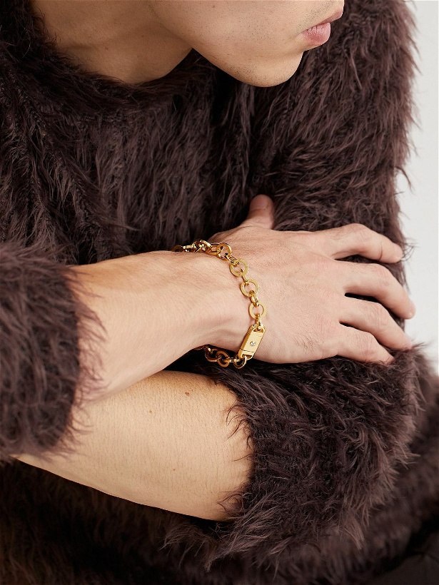 Photo: Greg Yuna - Oden Link Gold Chain Bracelet