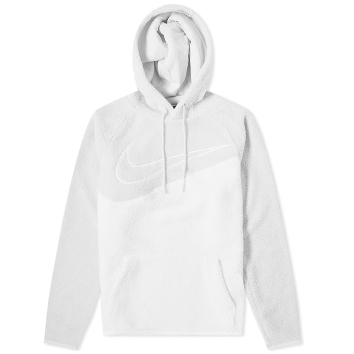 Photo: Nike Sherpa Swoosh Popover Hoody