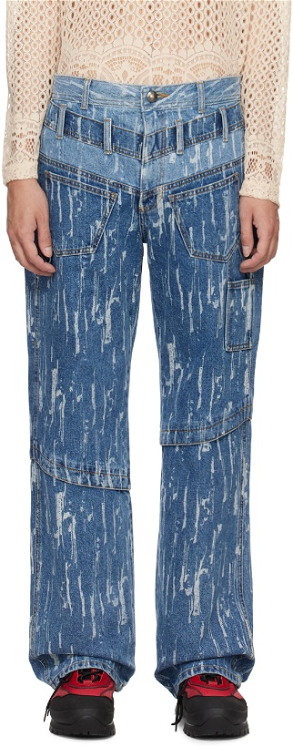 Photo: Andersson Bell Blue Layered Jeans