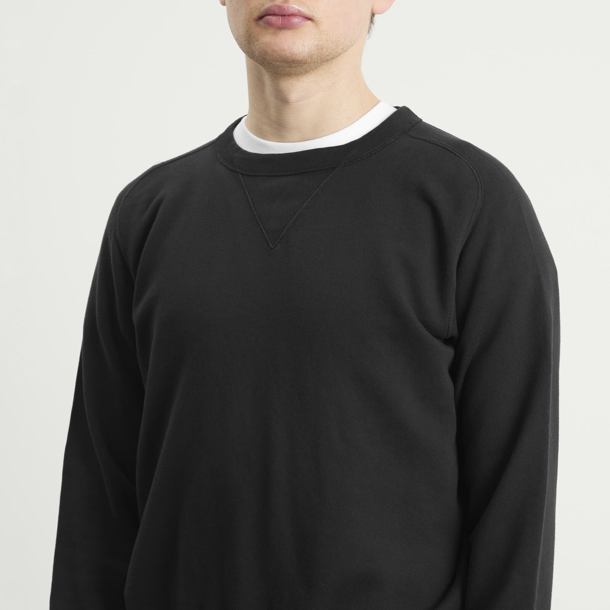 Levi's Men's LVC Bay Meadows Sweatshirt in Jet Black