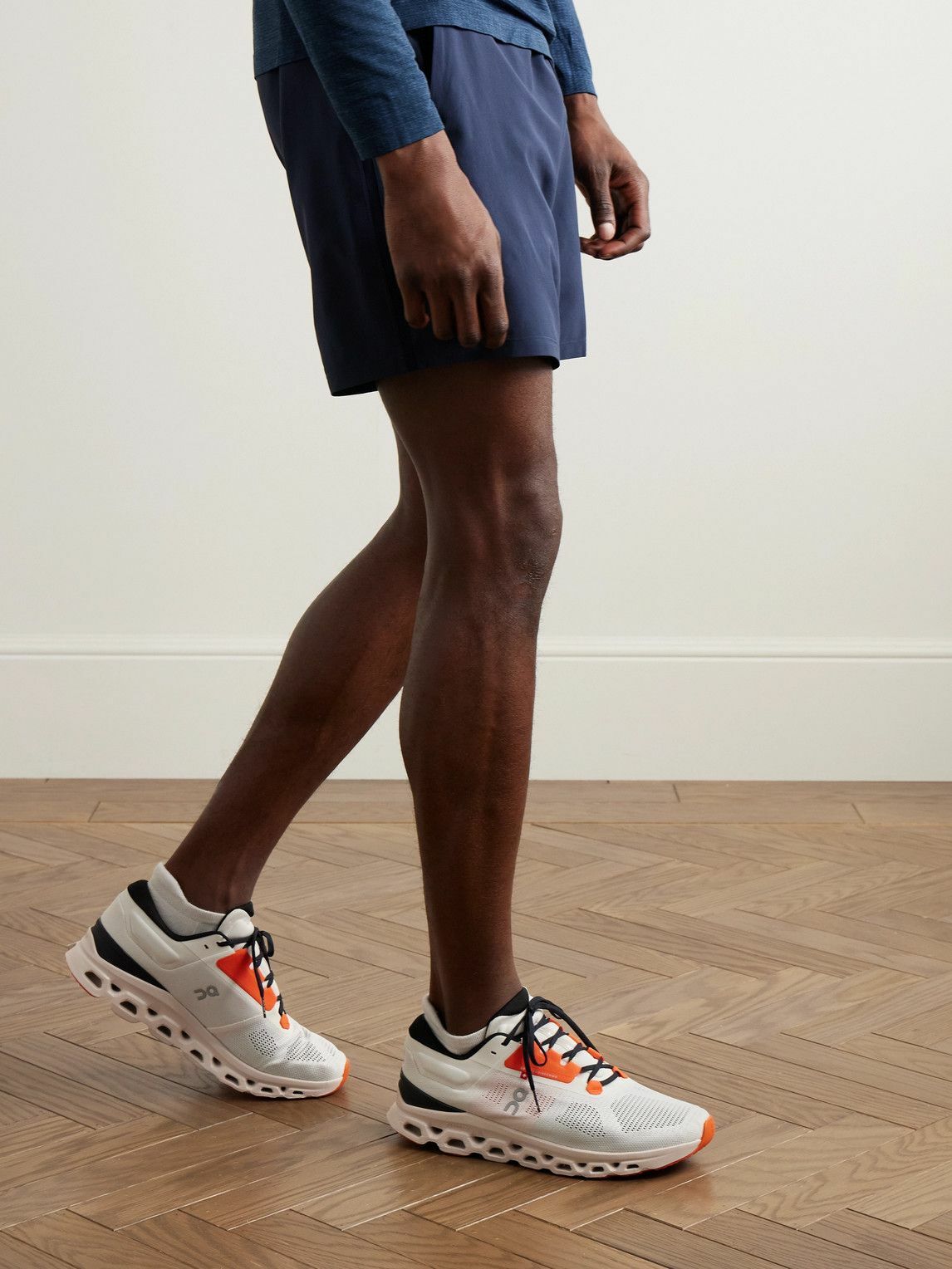 ON - Cloudstratus 3 Rubber-Trimmed Mesh Running Sneakers - White