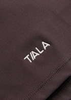 Tala Dayflex V-neck Stretch-jersey Vest Brown