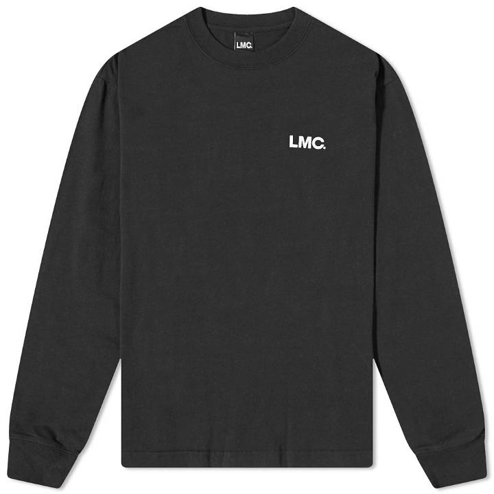 Photo: LMC Men's Long Sleeve OG Combo T-Shirt in Black