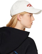 JW Anderson White Carrie Cap
