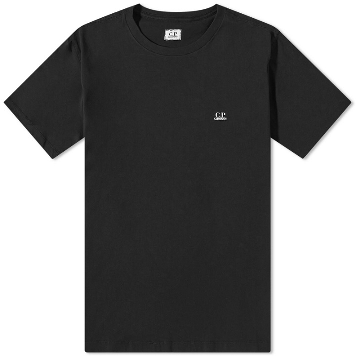 Photo: C.P. Company Men's Goggle Back Print T-Shirt in Black
