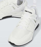 Tom Ford Jago suede and mesh sneakers