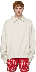 Rhude Grey Rhacer Ivy Sweatshirt