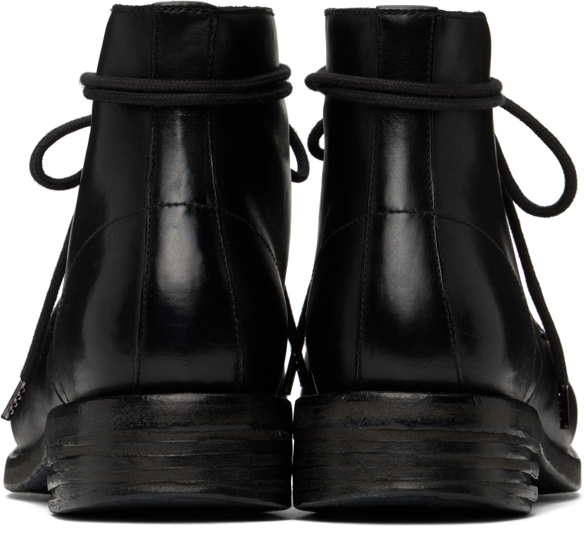 A Diciannoveventitre Black Classic 06M Ankle Boots