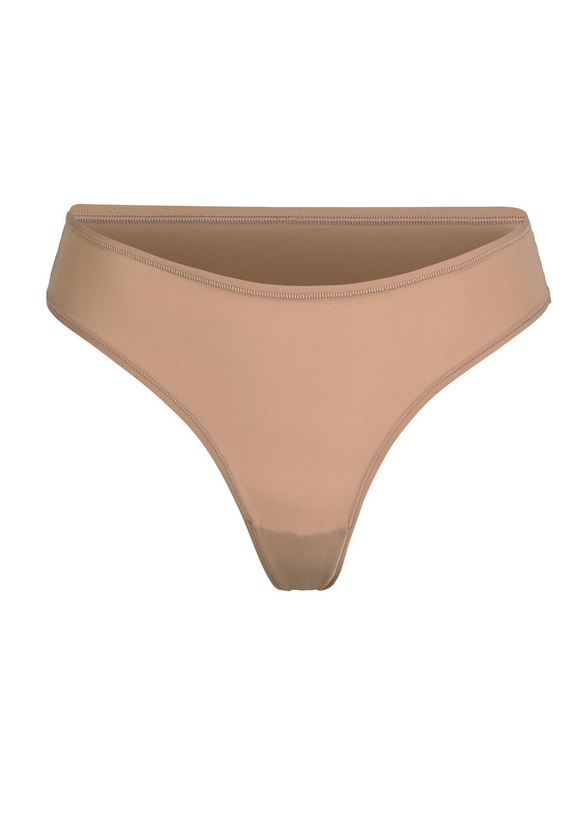 Photo: Skims Stretch-jersey Thong Light Brown