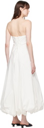 Paloma Wool White Globo Maxi Dress