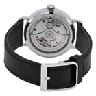 Nomos Tangente Neomatik Automatic Galvanized Dial Black Leather Watch 189