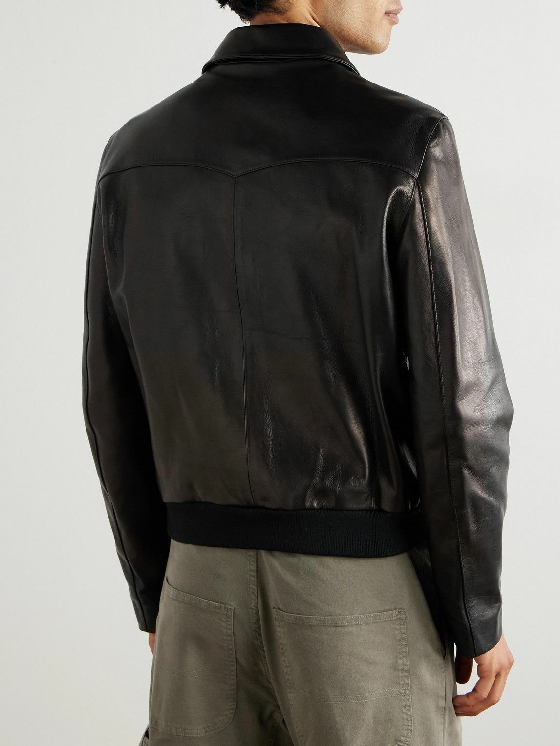 Nili Lotan - Hammond Leather Jacket - Black
