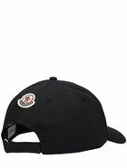 MONCLER Embroidered Logo Cotton Baseball Cap