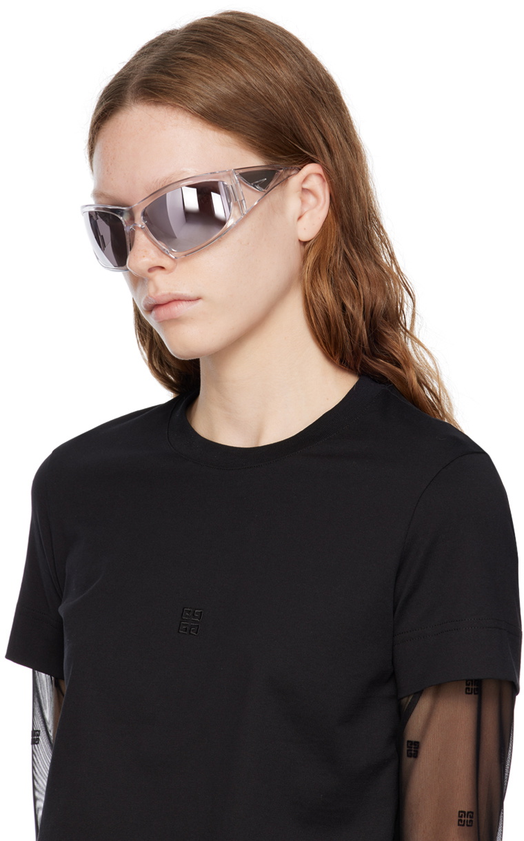 Givenchy Transparent Cutout Sunglasses
