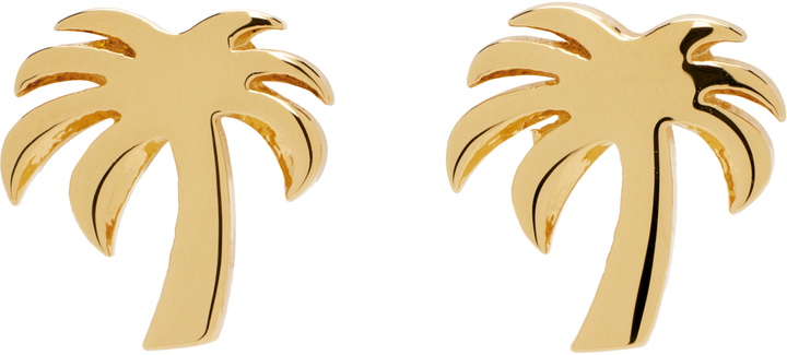 Photo: Palm Angels Gold Palm Earrings