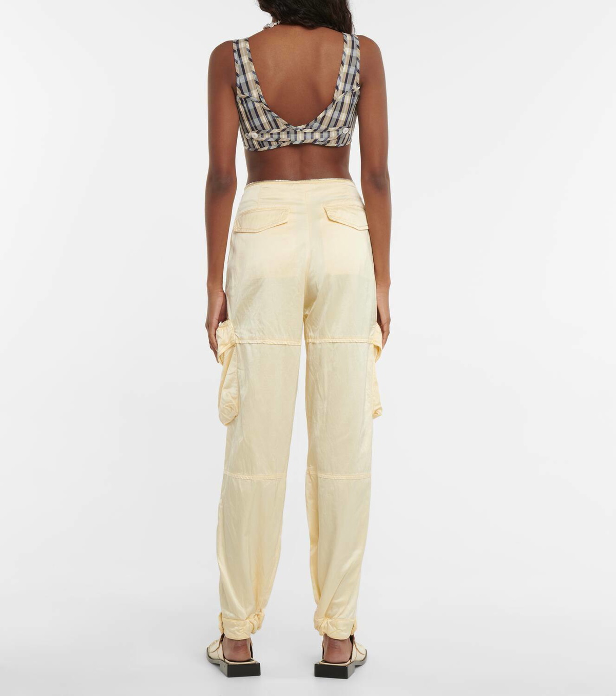 Acne Studios Satin cargo pants