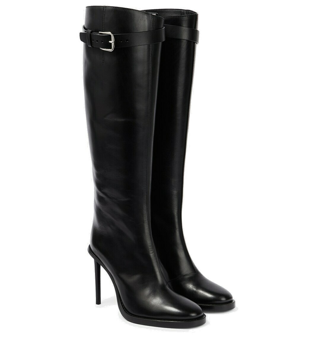 Ann Demeulemeester Uta leather knee-high boots Ann Demeulemeester