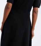 Extreme Cashmere N°498 Grace cashmere-blend maxi skirt