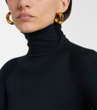 Alaïa Edge hoop earrings