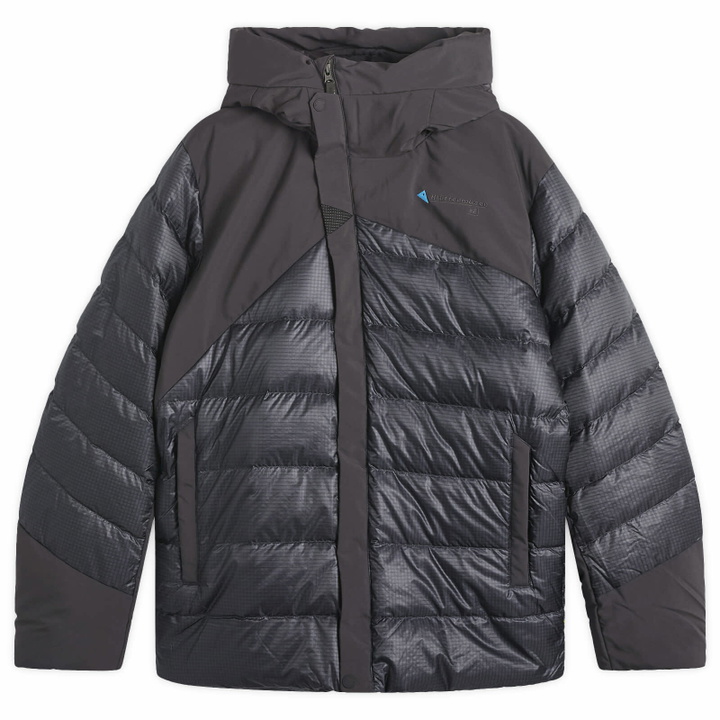 Photo: Klättermusen Men's Rå Hooded Jacket in Raven