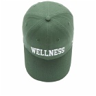 Sporty & Rich Wellness Ivy Cap in Moss/White 
