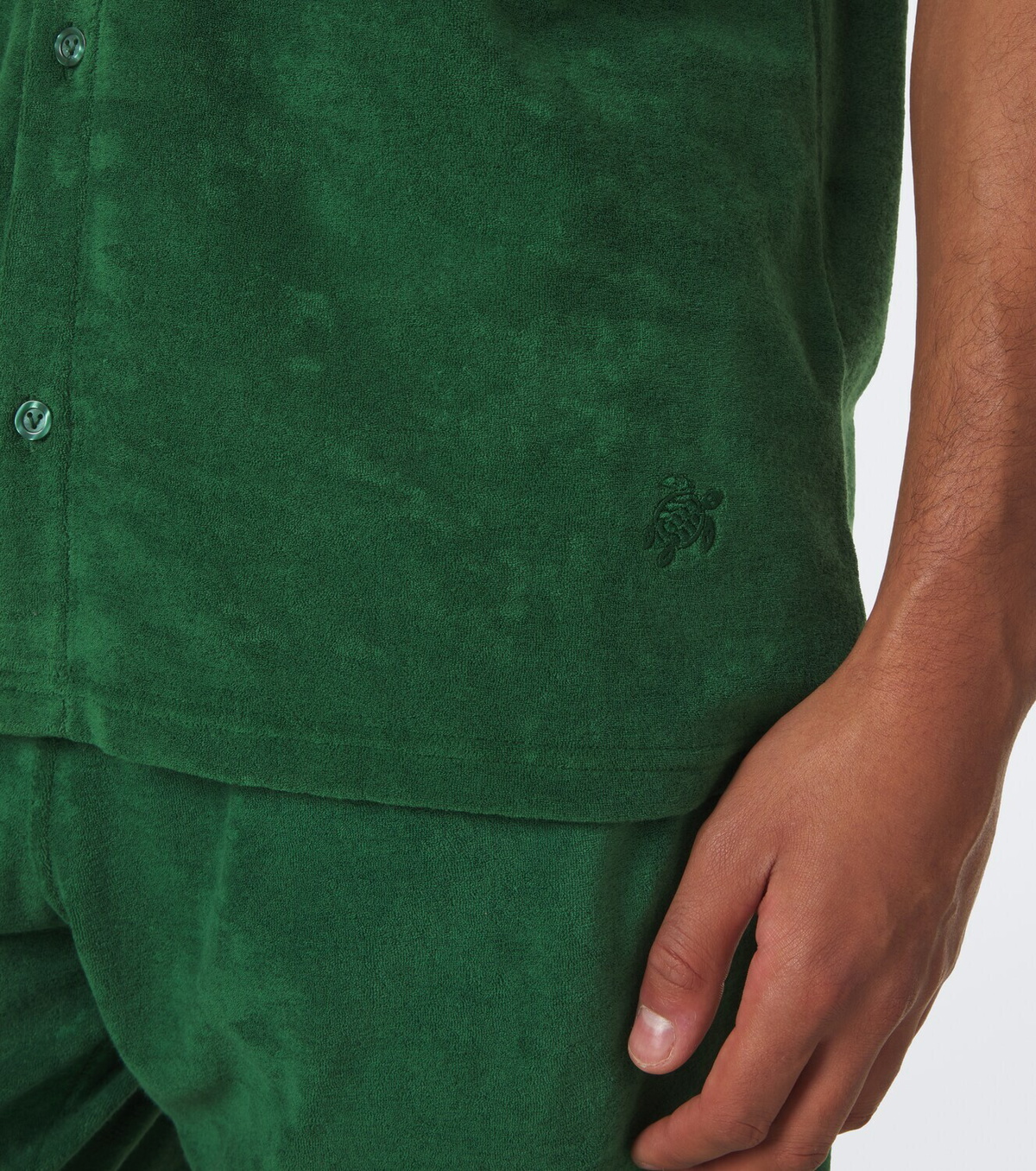 Vilebrequin Clarck cotton-blend terry shirt