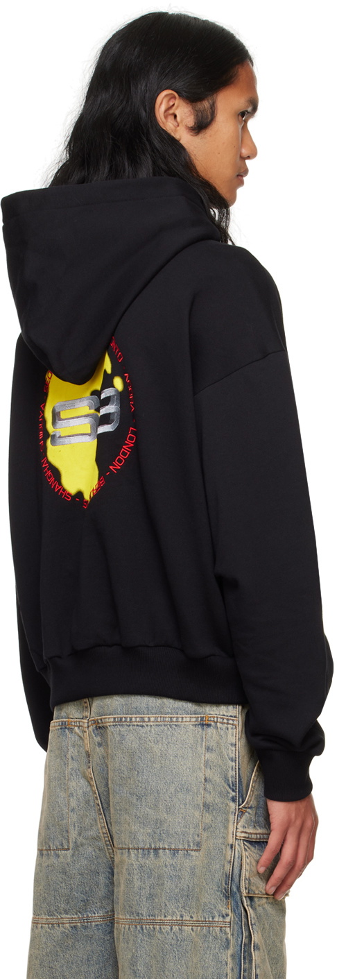 SPENCER BADU Black Pangia Hoodie