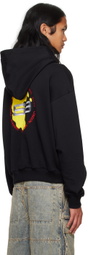 SPENCER BADU Black Pangia Hoodie