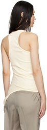 LOW CLASSIC Yellow Cutout Tank Top