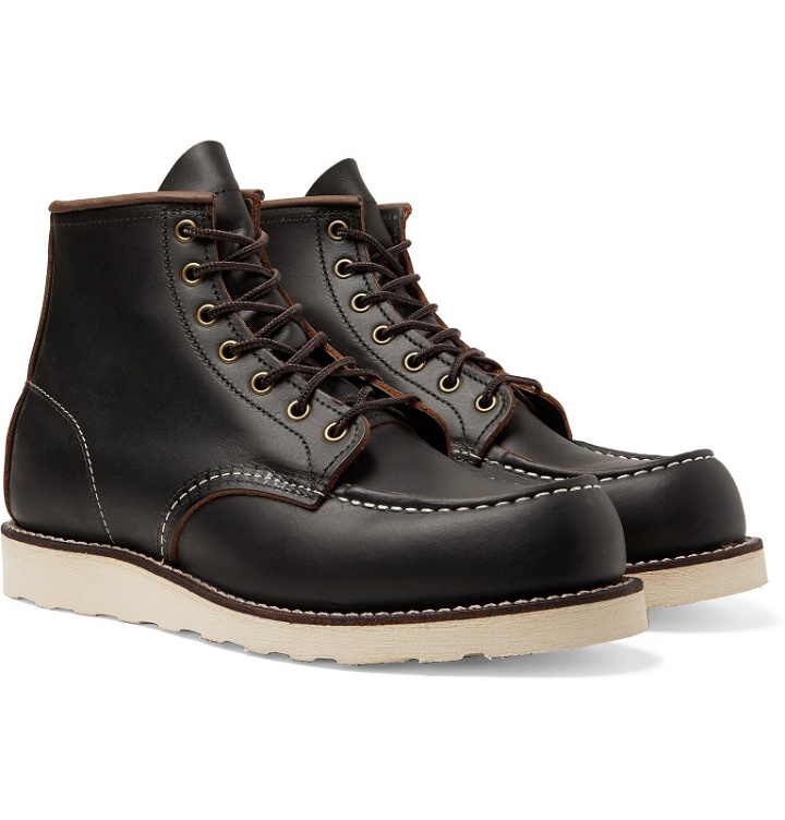 Photo: Red Wing Shoes - 8849 6-Inch Moc Leather Boots - Black