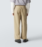 Studio Nicholson Sorte cotton wide-leg pants