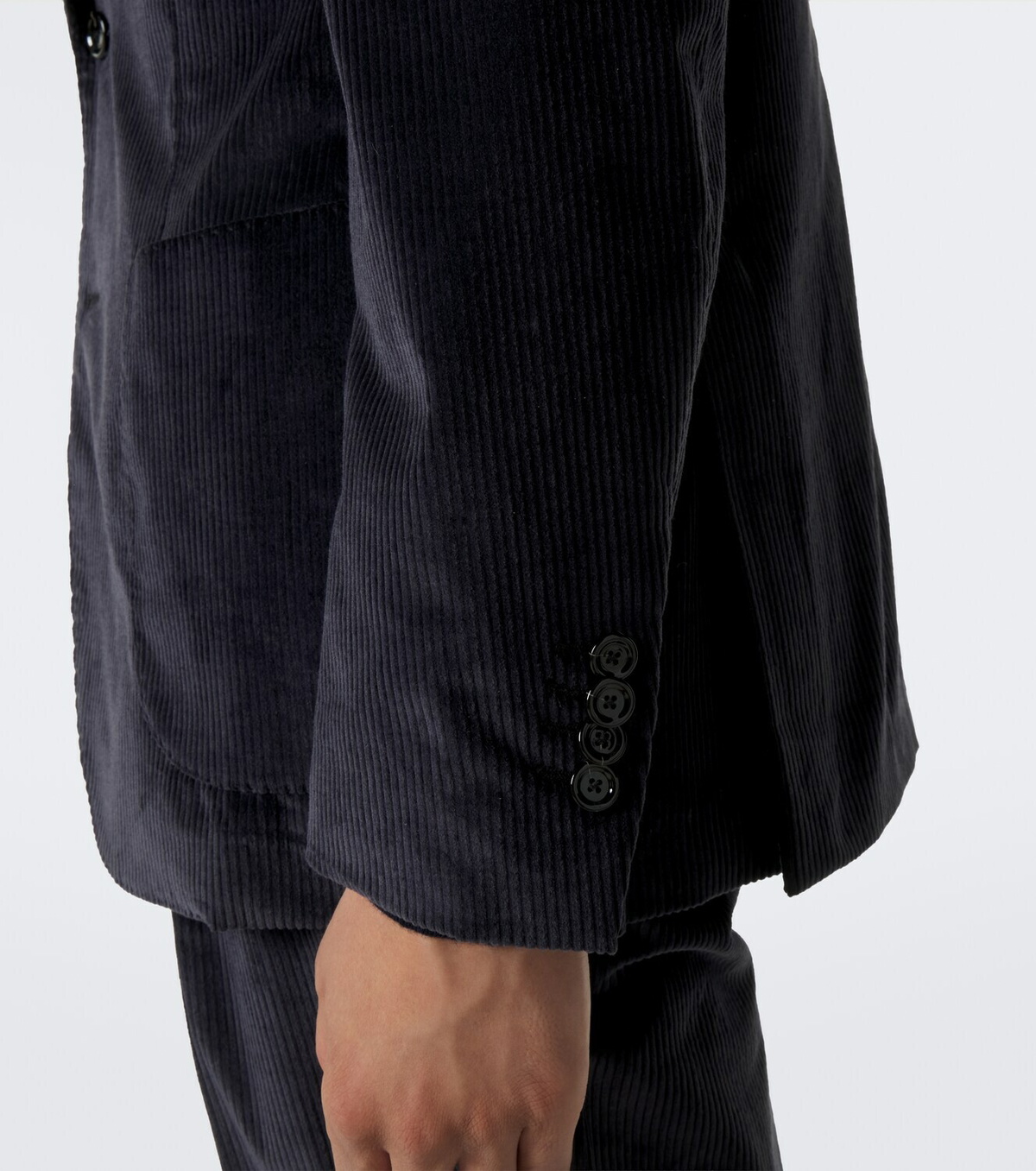 Lardini Cotton and cashmere corduroy suit