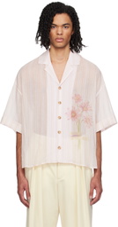 King & Tuckfield Pink Oversized Shirt