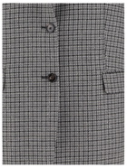 Tagliatore Long Houndstooth Two-button Jacket