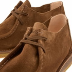 Astorflex Men's Beenflex Suede Shoes in Dark Khaki
