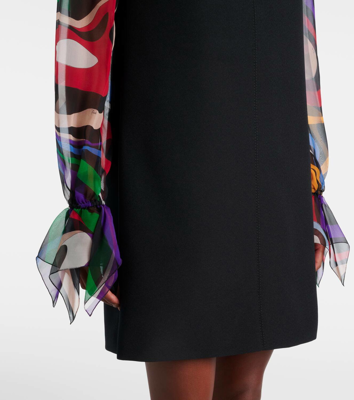 PUCCI プッチ ワンピース Marmo cady shift dress986975 Marmo cady shift dress in black - Pucci | Mytheresa