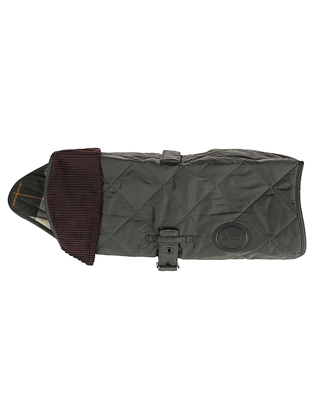 Photo: BARBOUR - Waxed Cotton Quilted Dog Coat