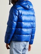 Aspesi - Quilted Nylon Hooded Down Jacket - Blue