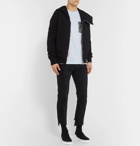 Givenchy - George V Logo-Jacquard Stretch-Knit High-Top Slip-On Sneakers - Men - Black